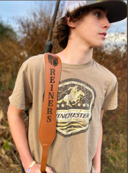 Custom Leather Hunting Sling