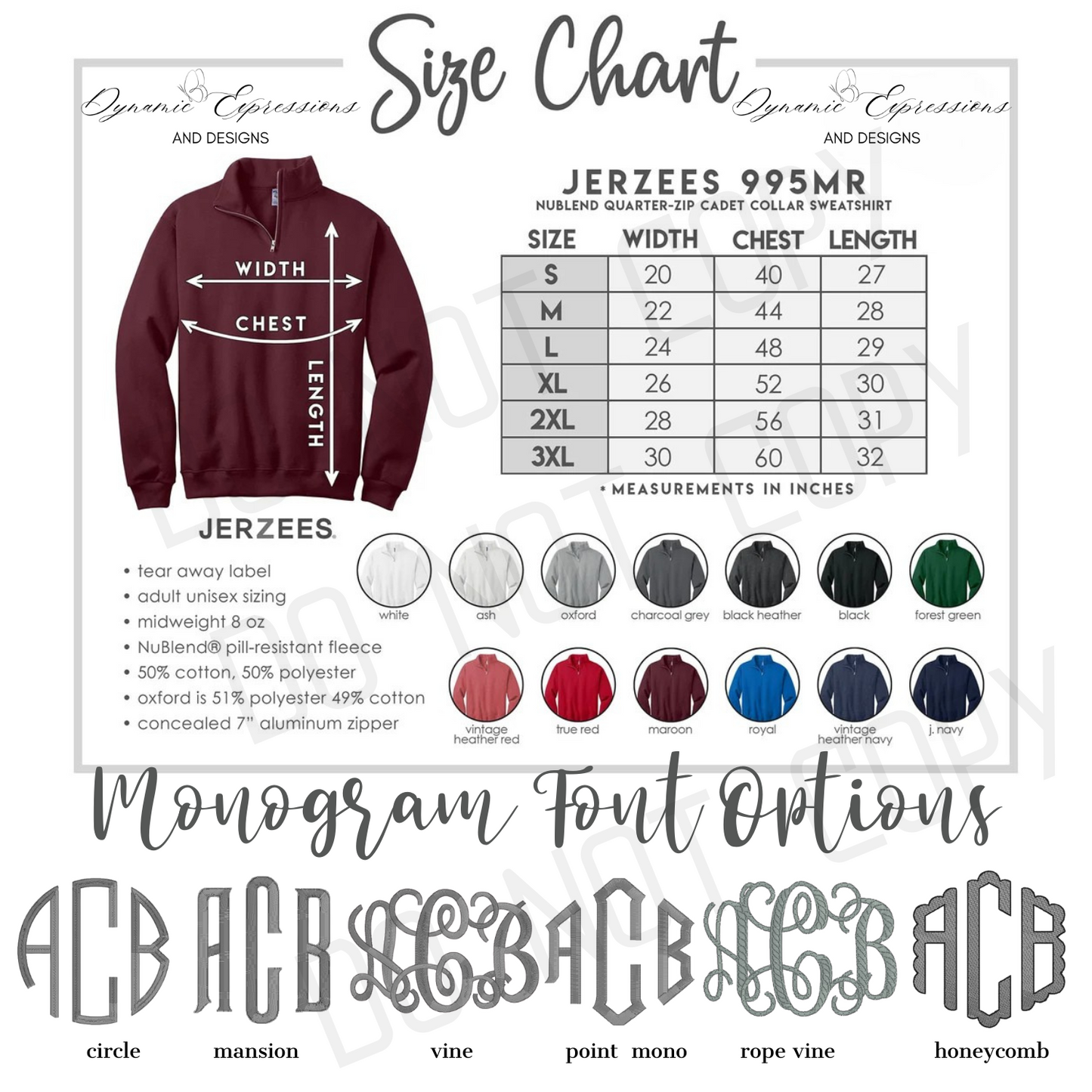 Youth Quarter Zip Sweatshirt