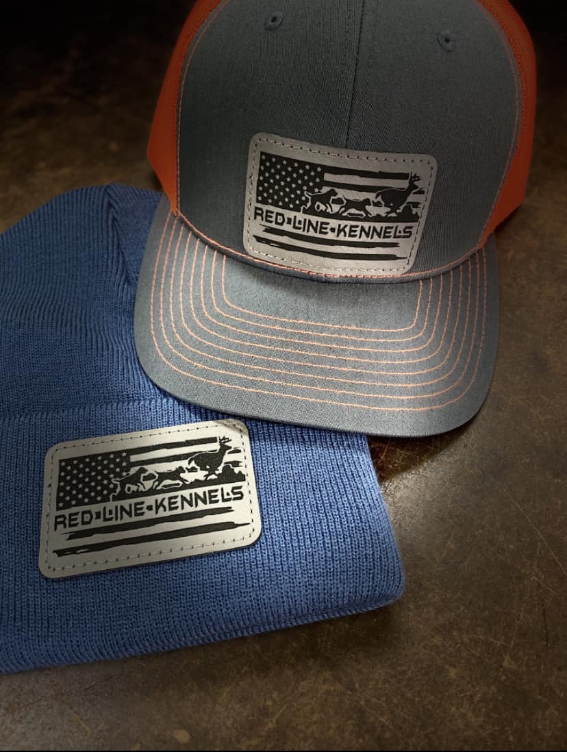 Hats with Custom Leather Patch