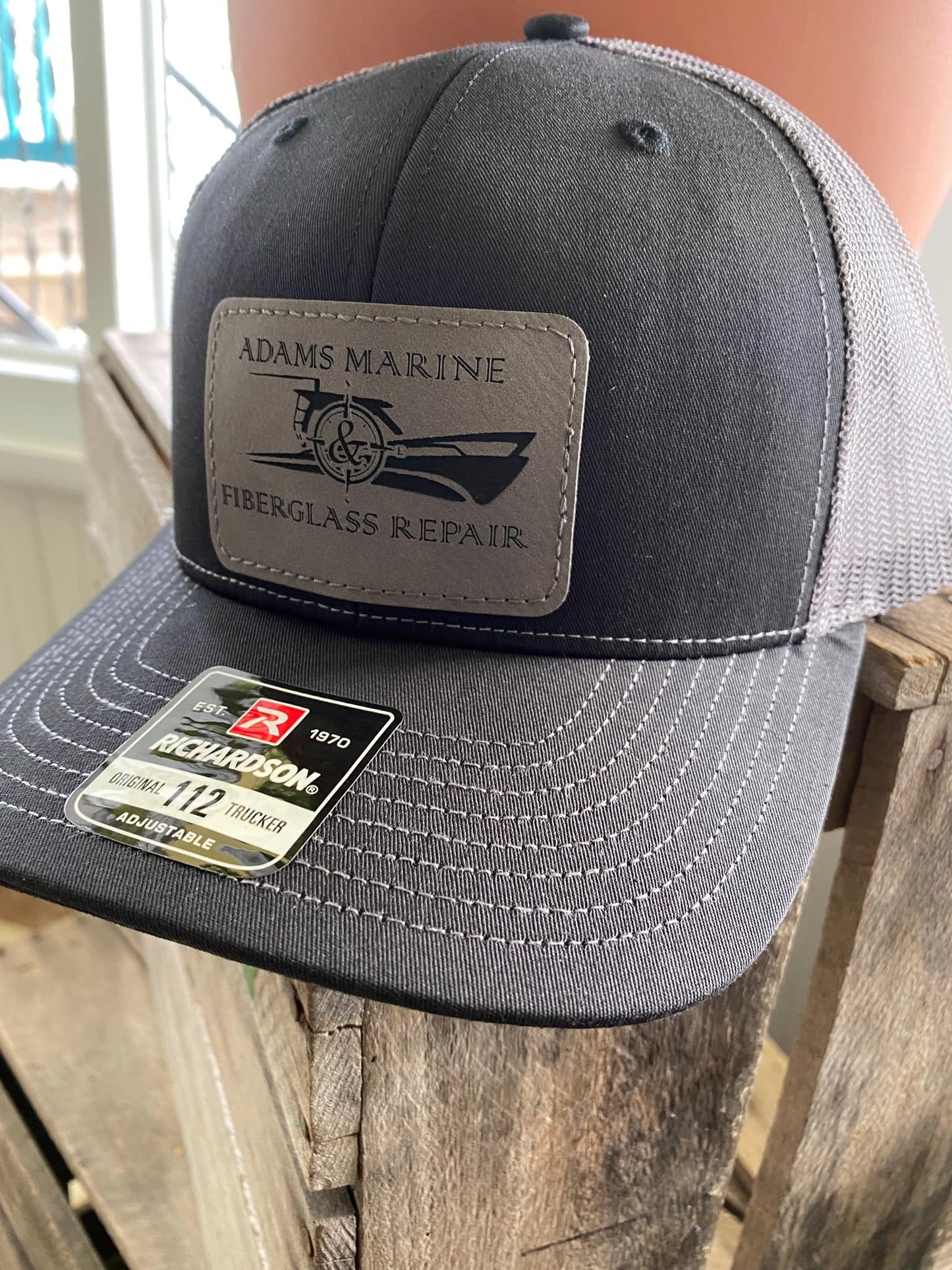 Hats with Custom Leather Patch