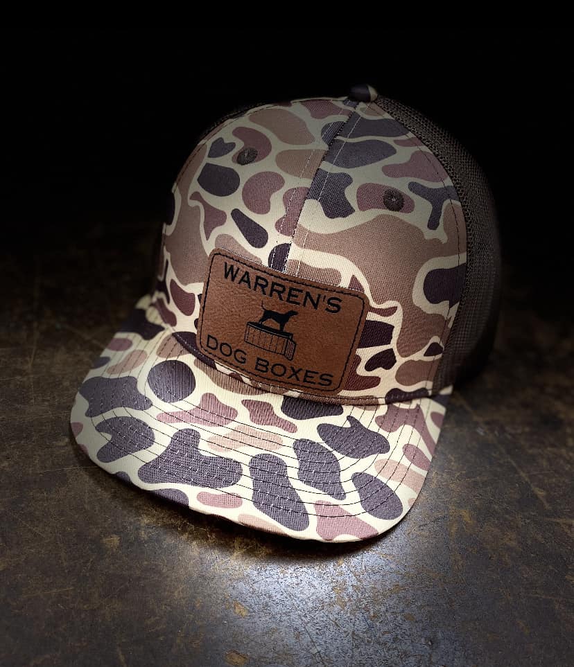 Hats with Custom Leather Patch