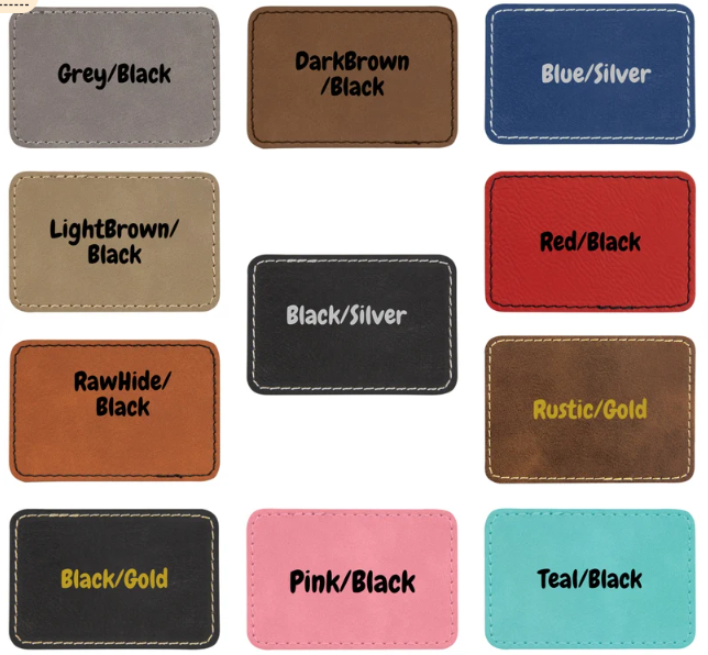 Custom Leather Patches (Patch only)