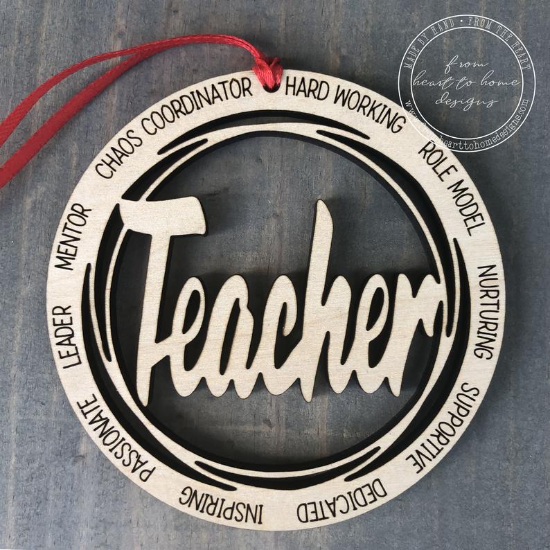 Wooden Christmas Ornaments