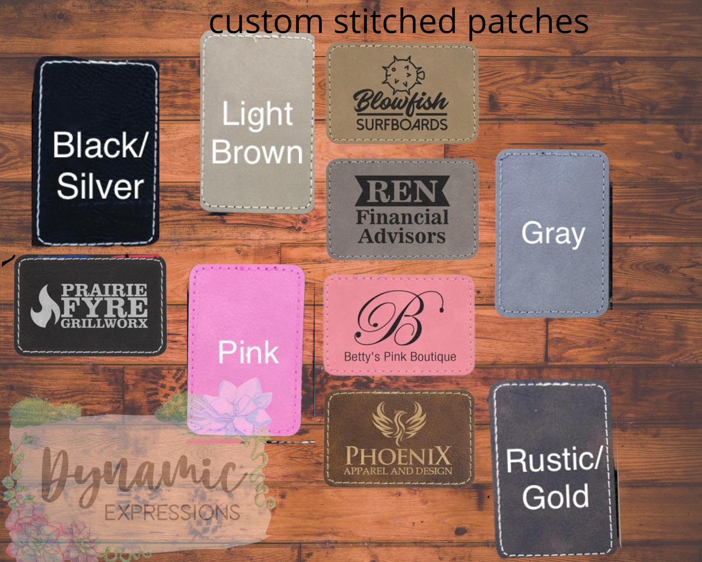 Hats with Custom Leather Patch