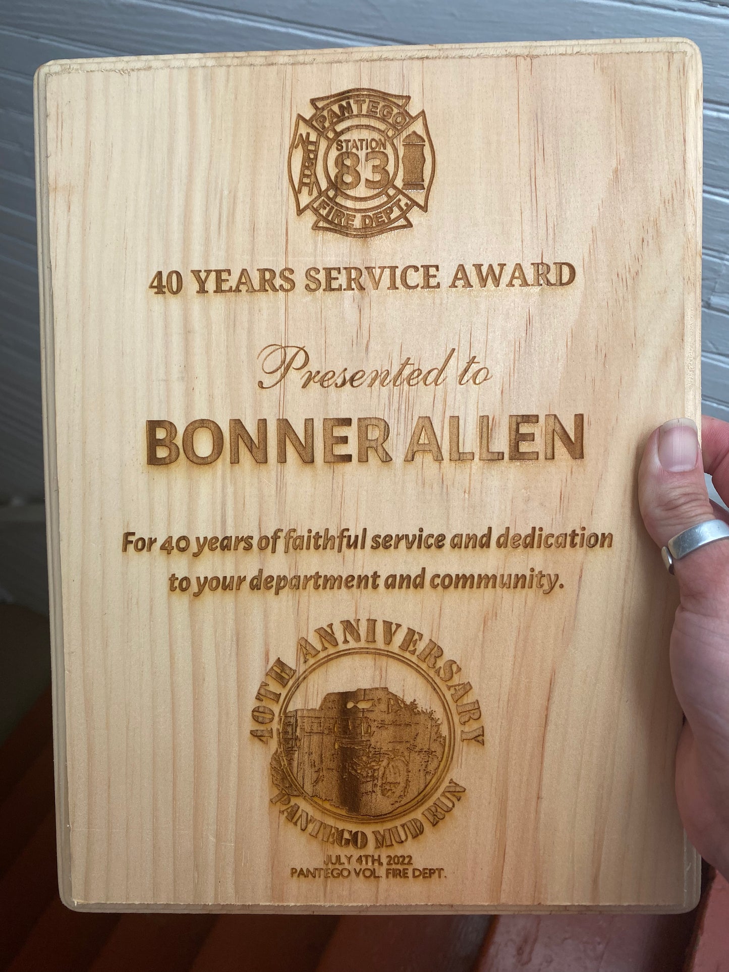 Wooden Plaques 8x10.75