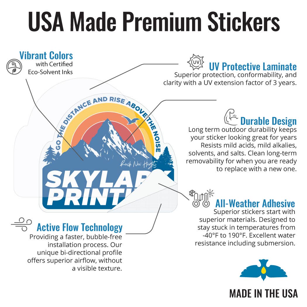 Custom Trout Souvenir Fish Sticker with Your Text: Original Color / Matte / Regular Size (Most Popular)