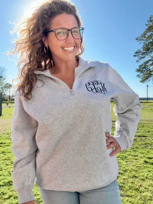 Quarter Zip Sweatshirt