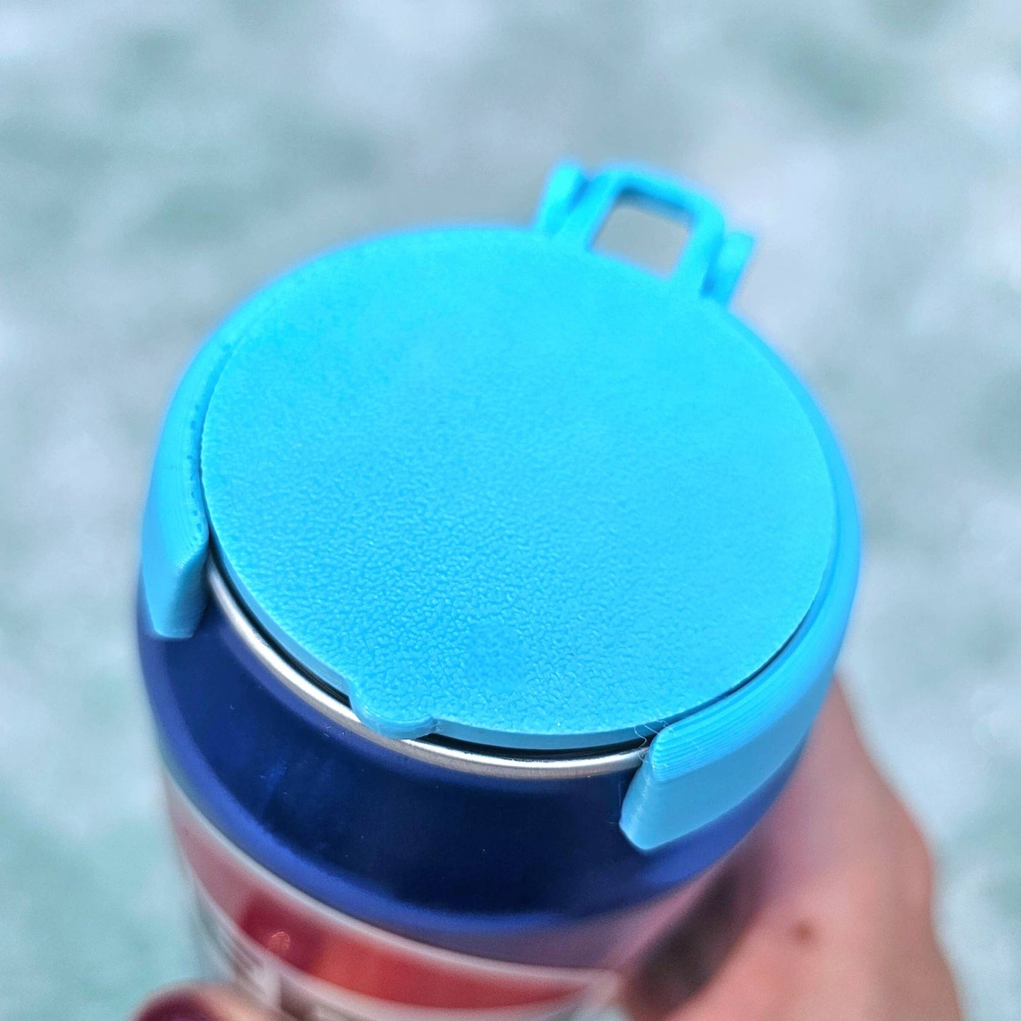 12 oz Can Lids, Can Topper, Cover: Pink