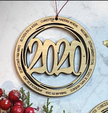 2023 Year In Review Ornament