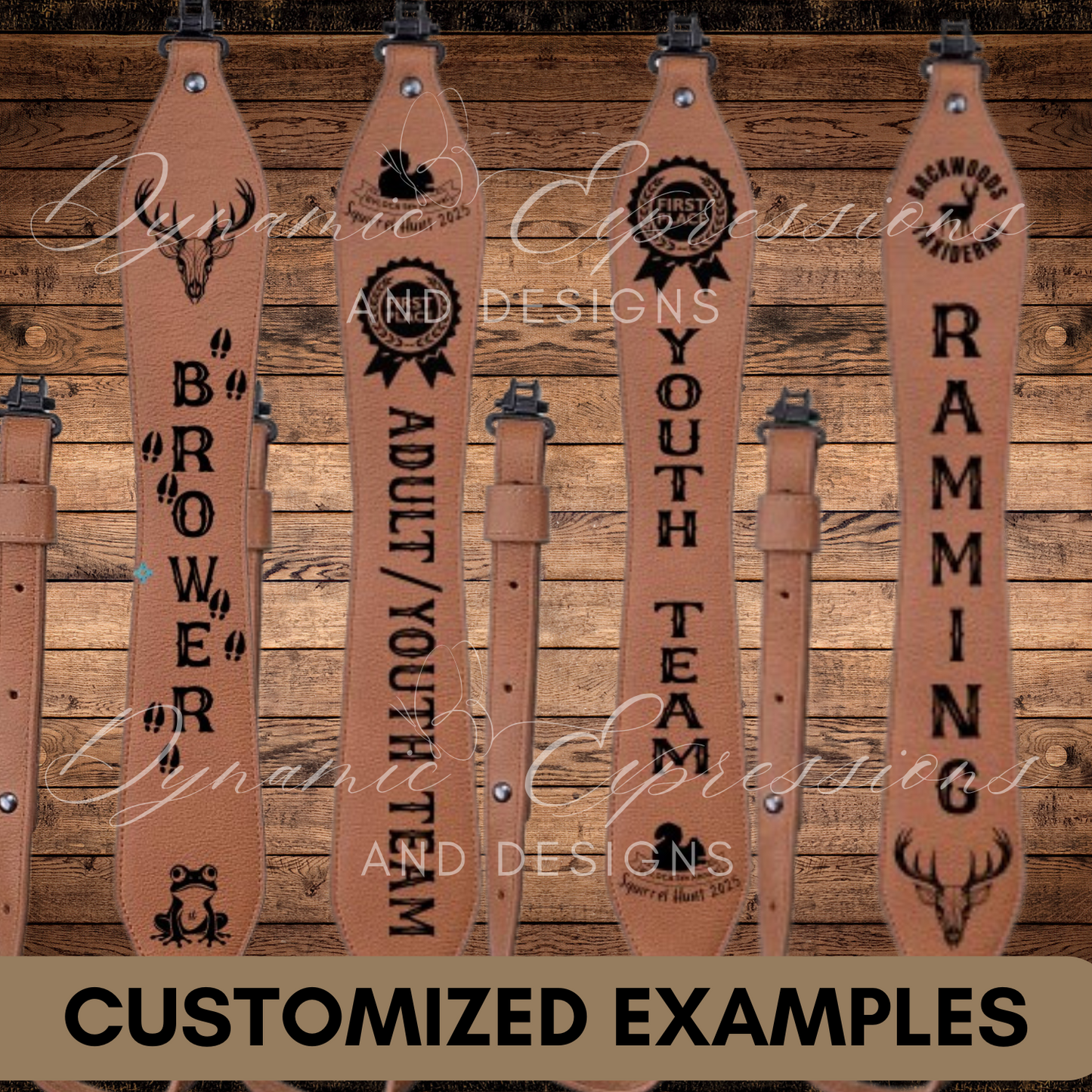 Custom Leather Hunting Gun Sling