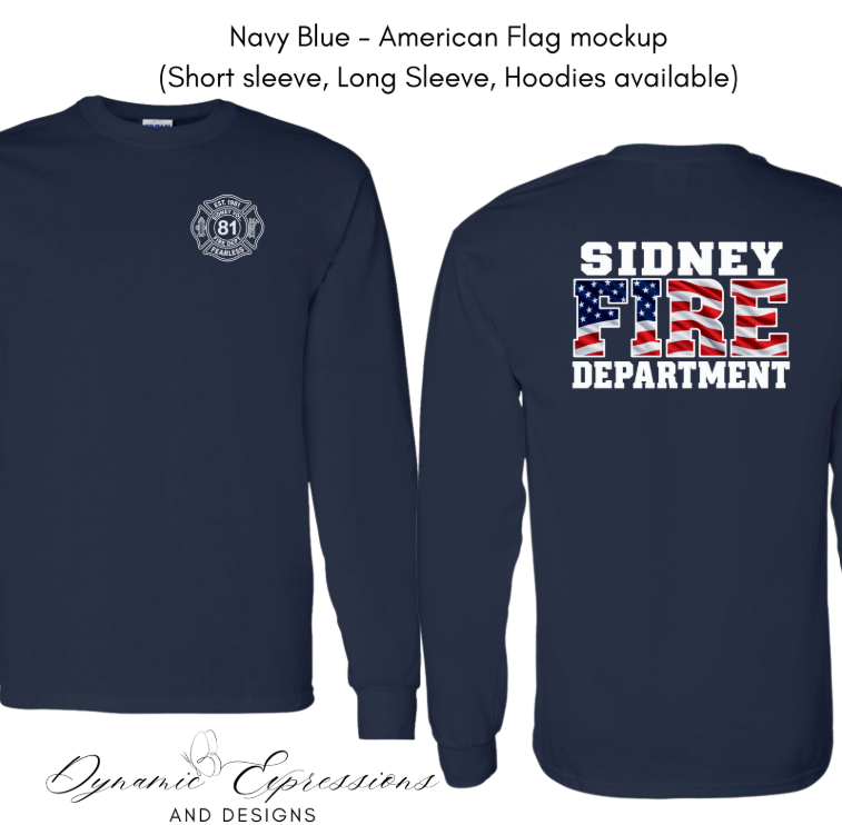 SVFD American Flag Swag