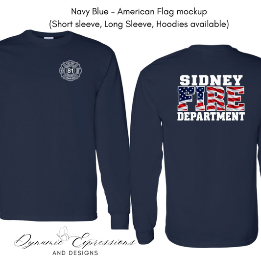 SVFD American Flag Swag