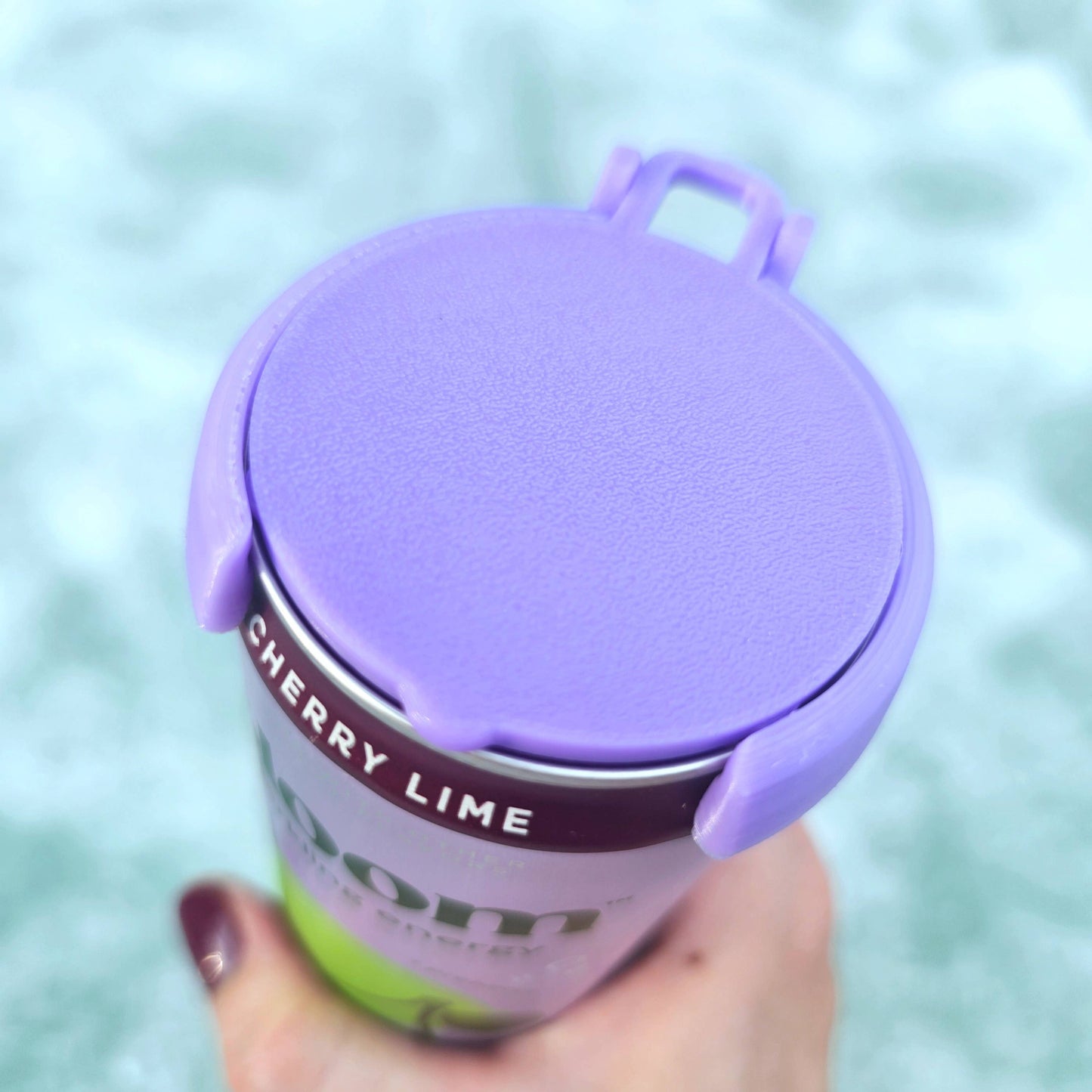 12 oz Can Lids, Can Topper, Cover: Black