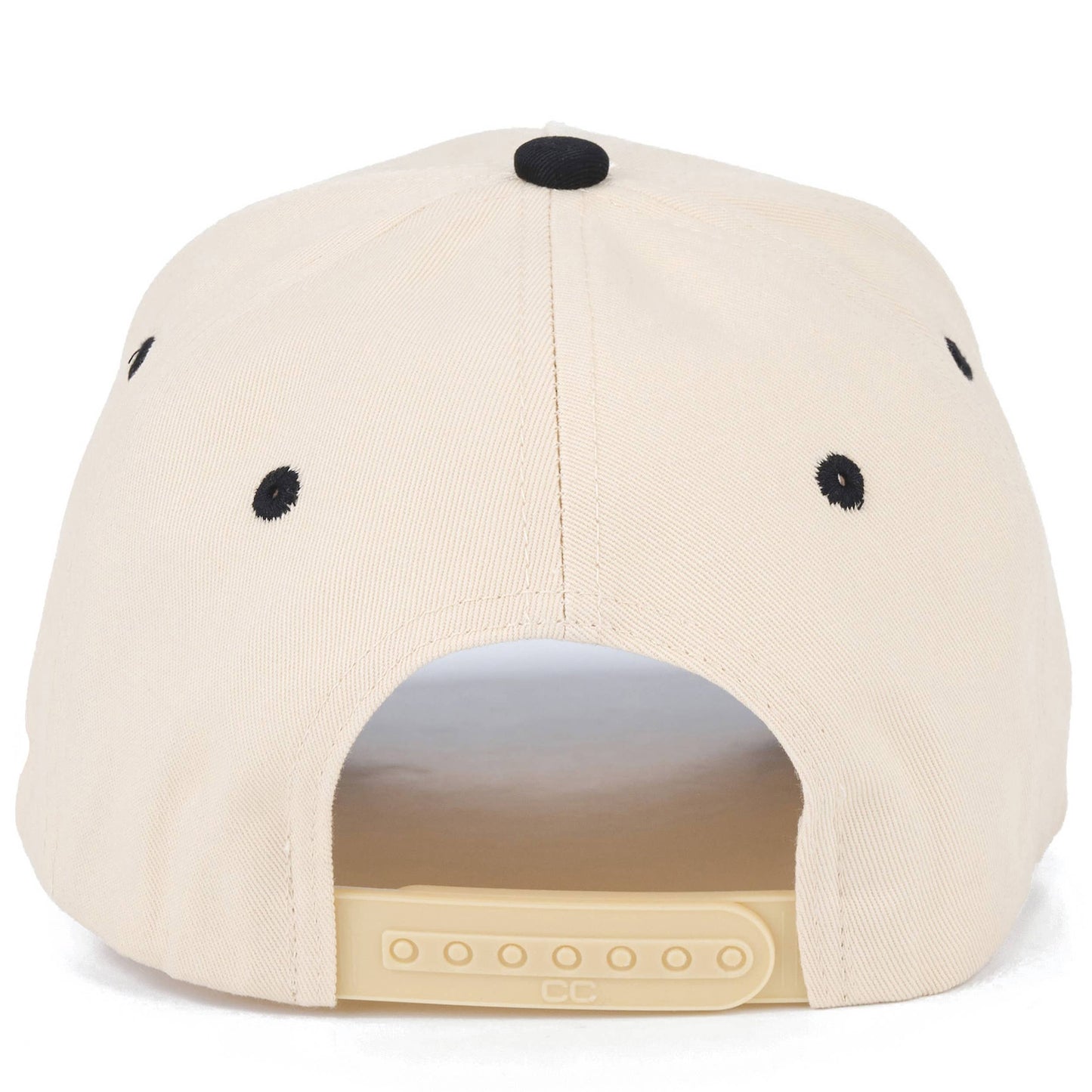 C.C GIRL DAD Letter Embroidered on Two Tone Trucker Hat: Black