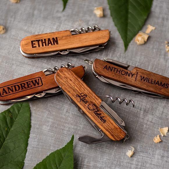 Custom Engraved Knives